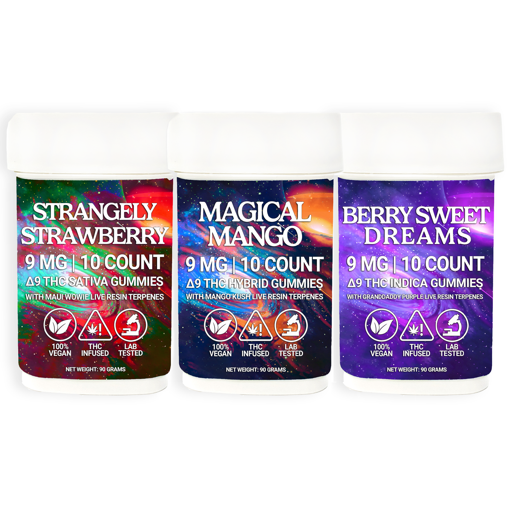 Live Resin Enhanced THC Gummies